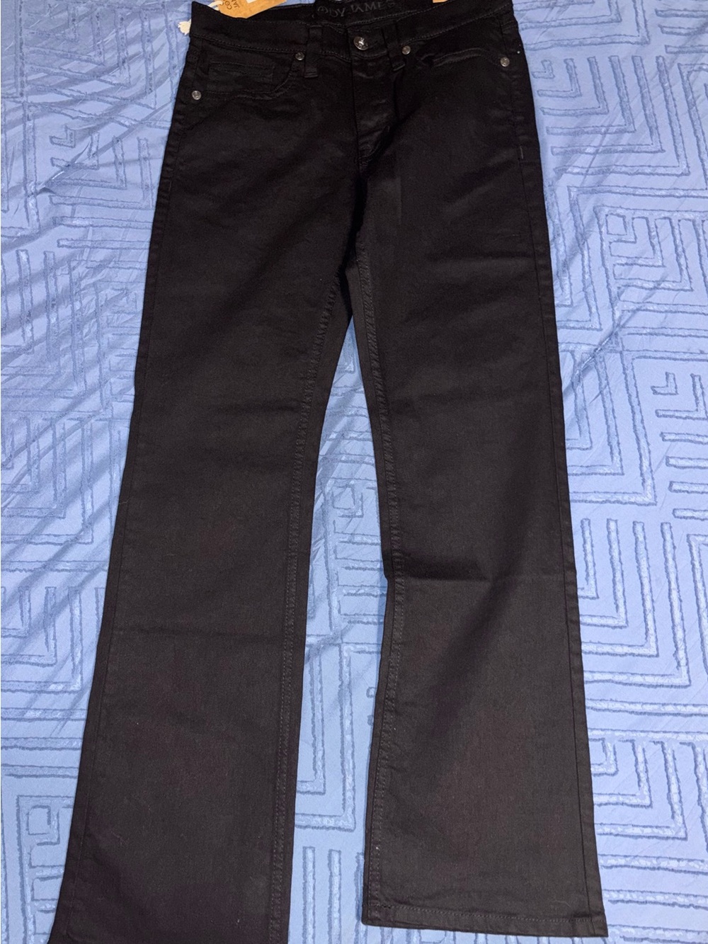 Men’s Slim boot cut Black Jeans